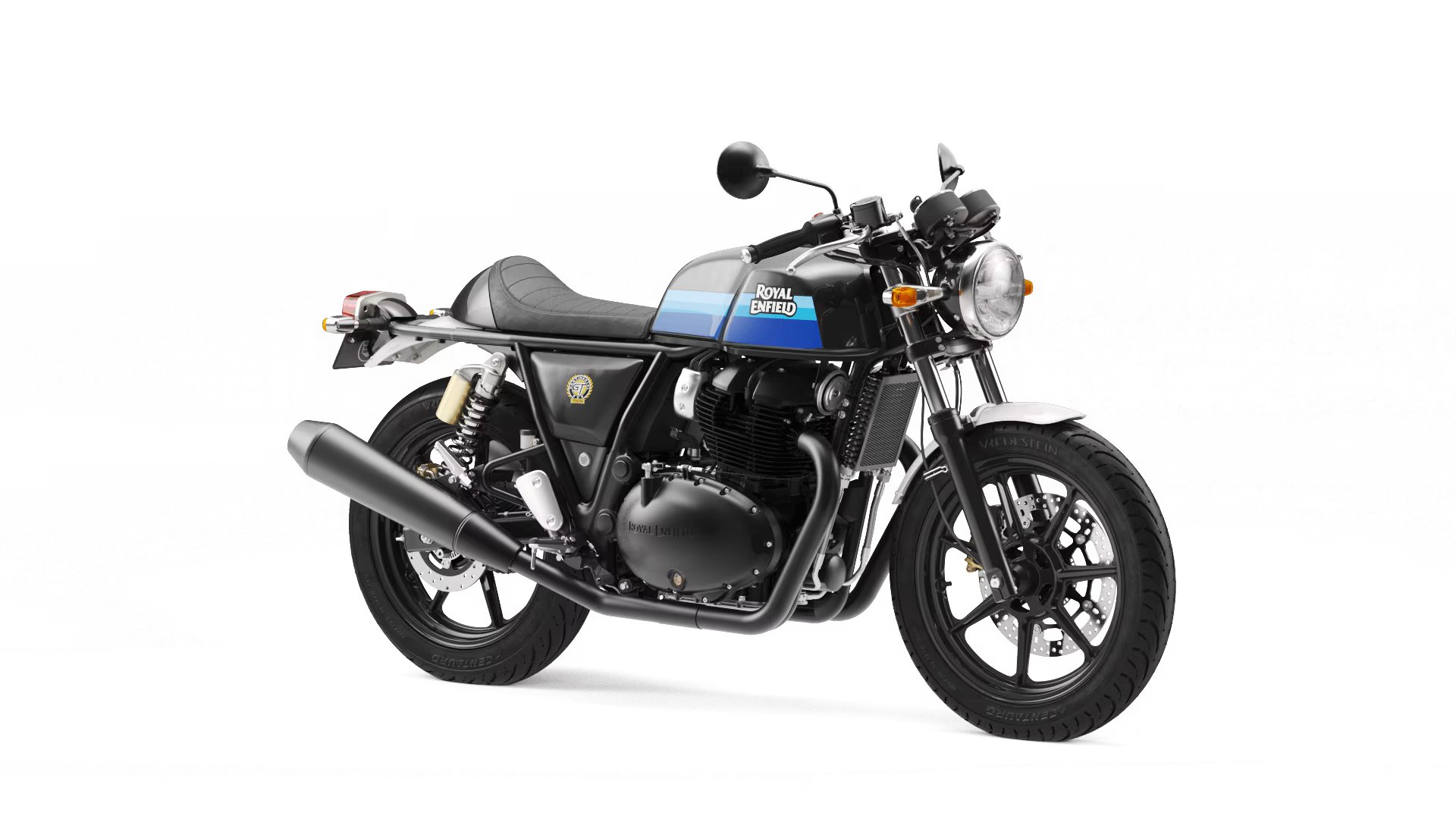 RE Continental GT Slipstream Blue Bikes in Vizag Saran Motors